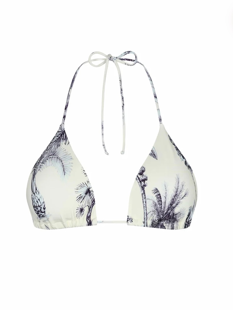 Aguaclara Swimwear Triangle Grasse Bleue Bikini Top S